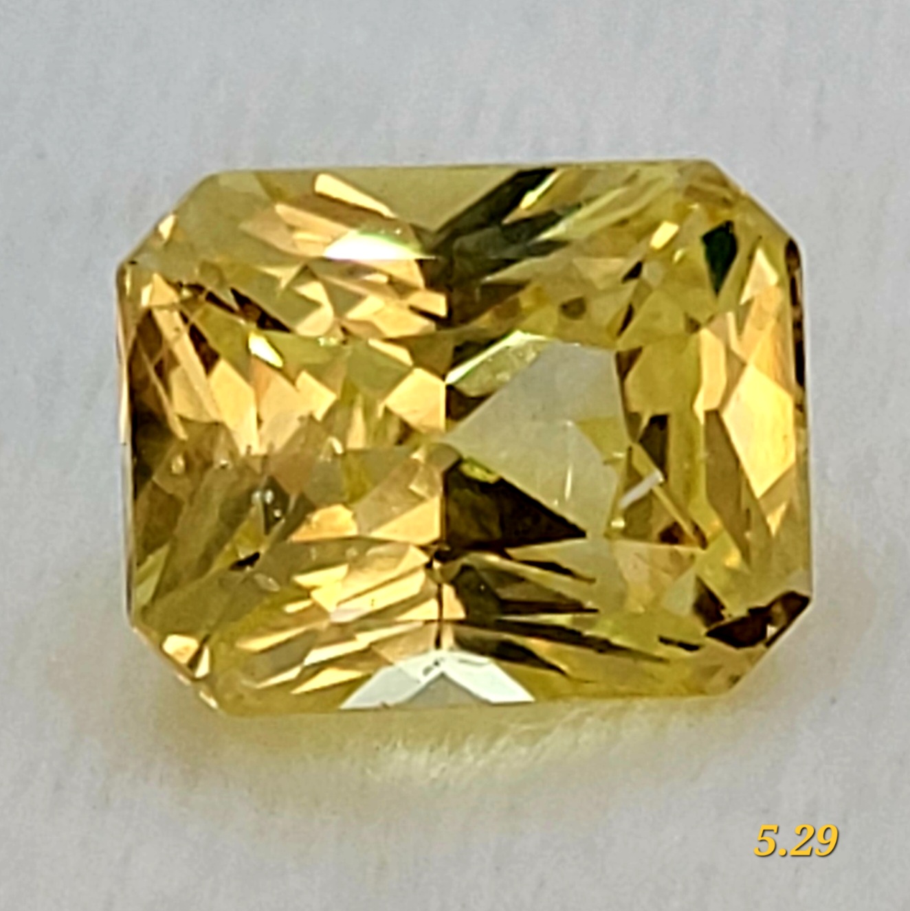 Natural Yellow Sapphire gemstone